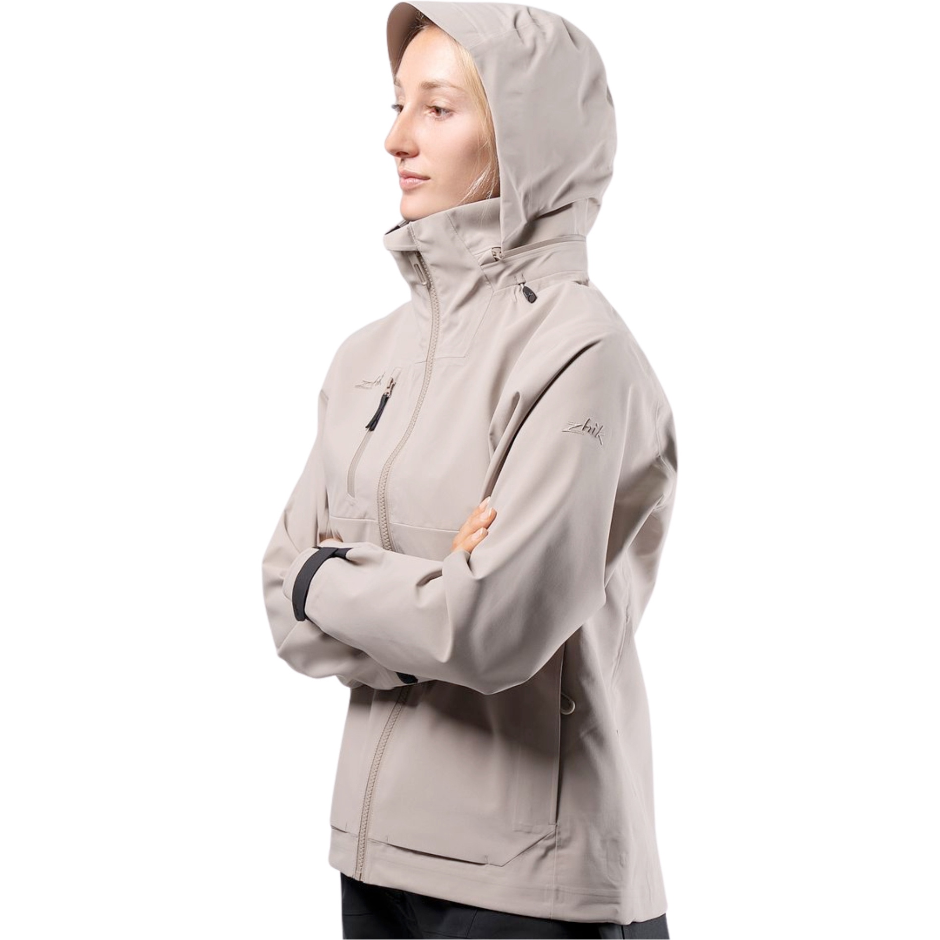 2026 Zhik Womens INS400 Sailing Jacket JKT-0400-W - Stone